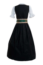 German Maxi Dirndl Long Anna Black