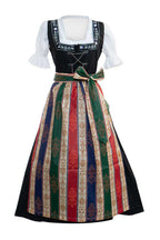 German Maxi Dirndl Long Anna Black