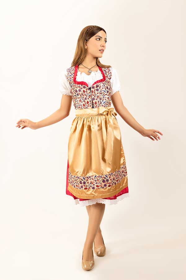 Amalia Rosa Pink Dirndl