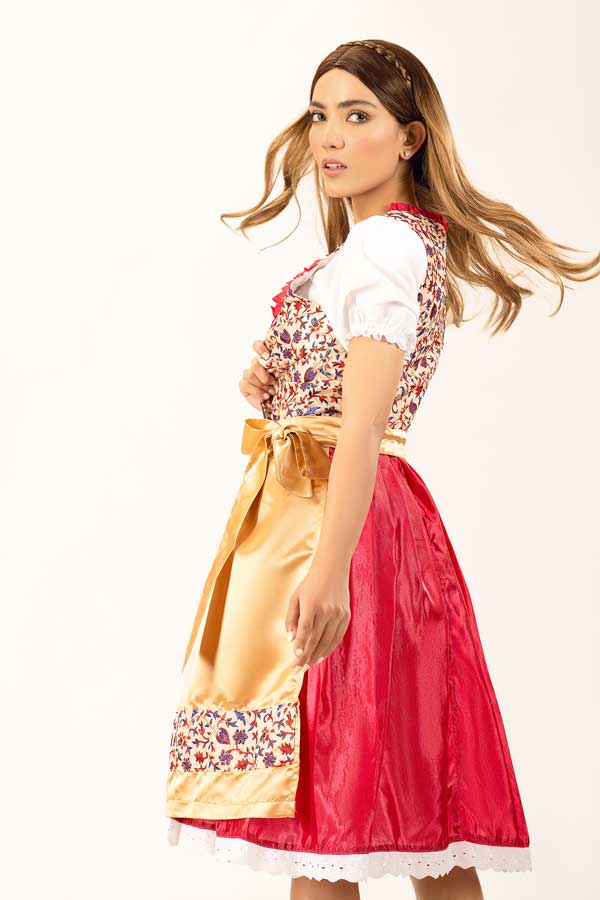 Amalia Rosa Pink Dirndl