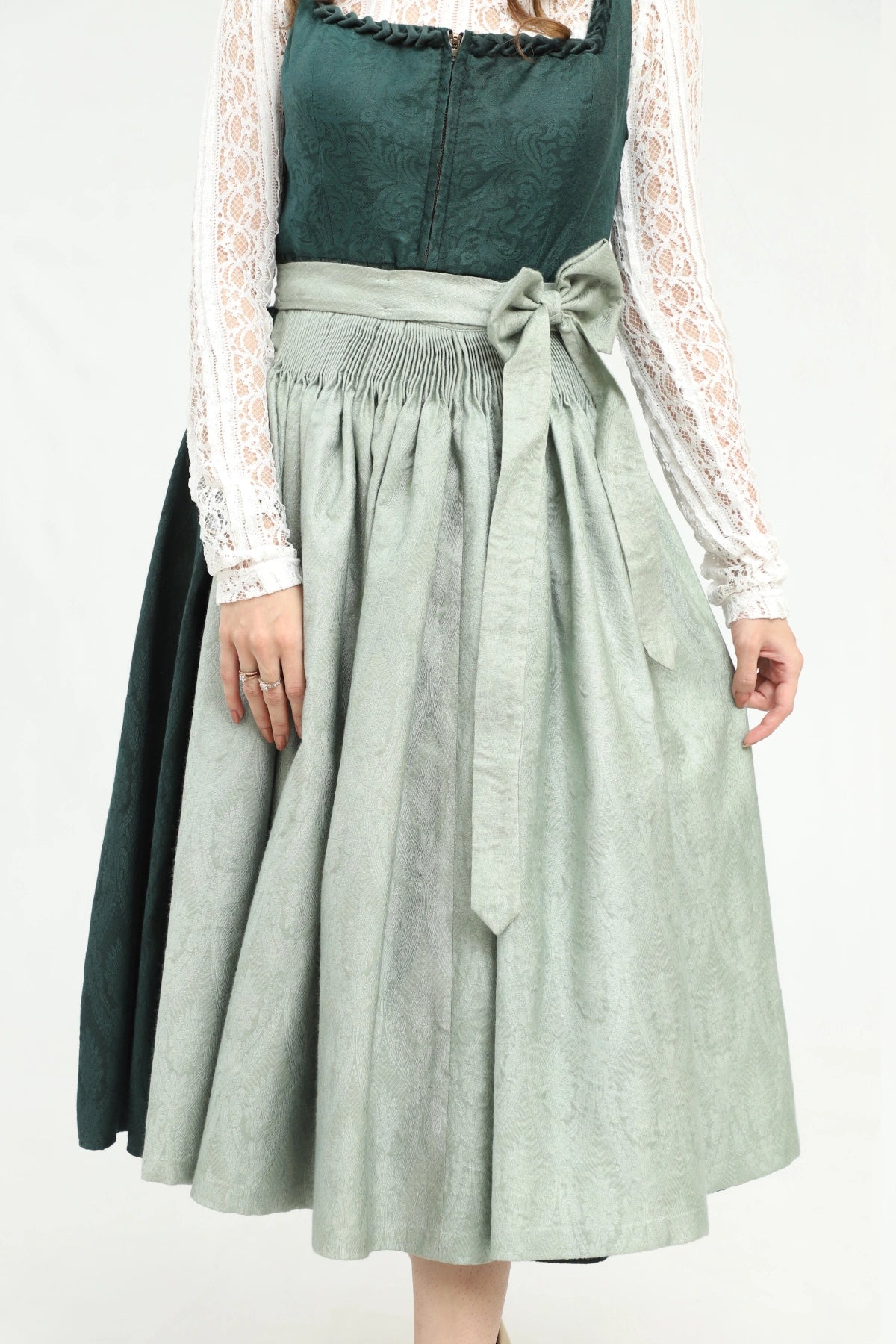 Bavarian Edition Midi Green Dirndl