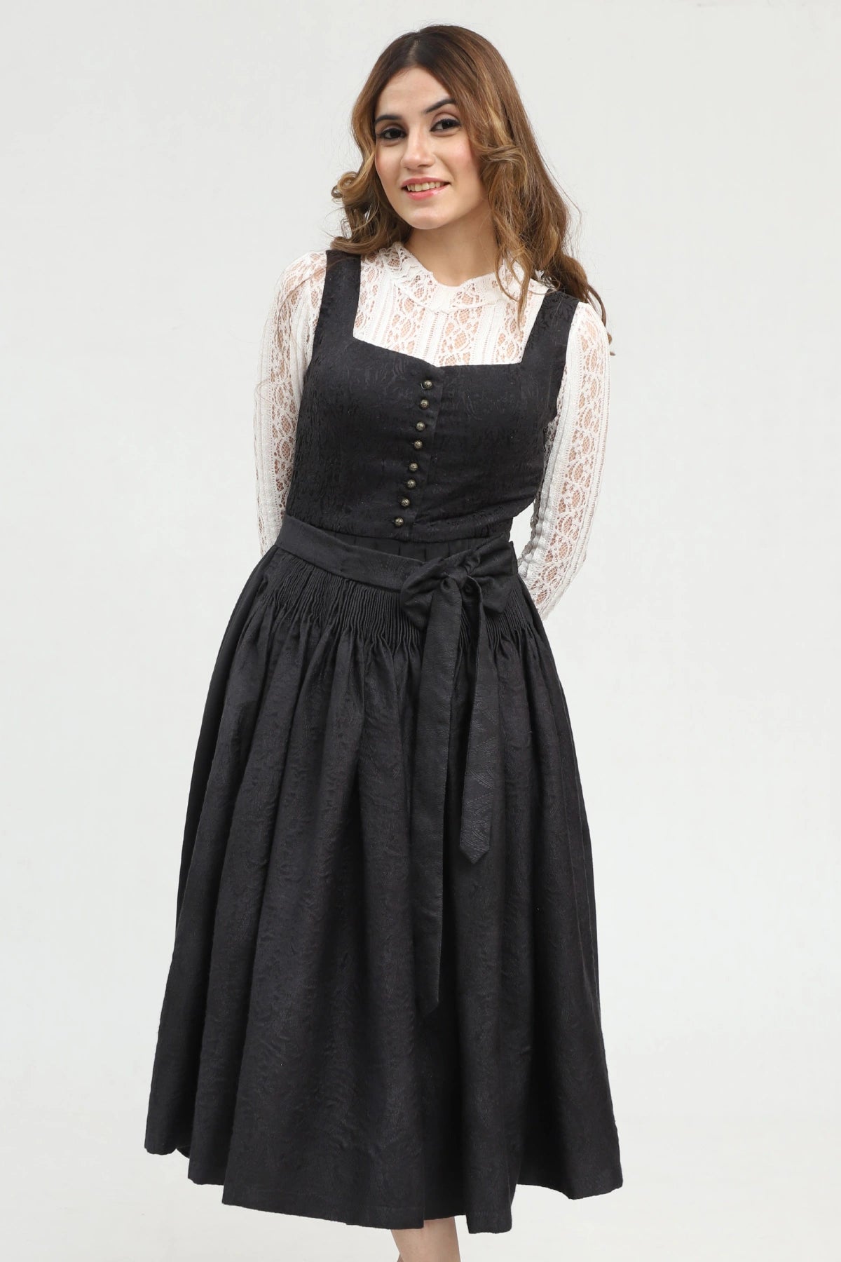 Black Dirndl Timeless Delight