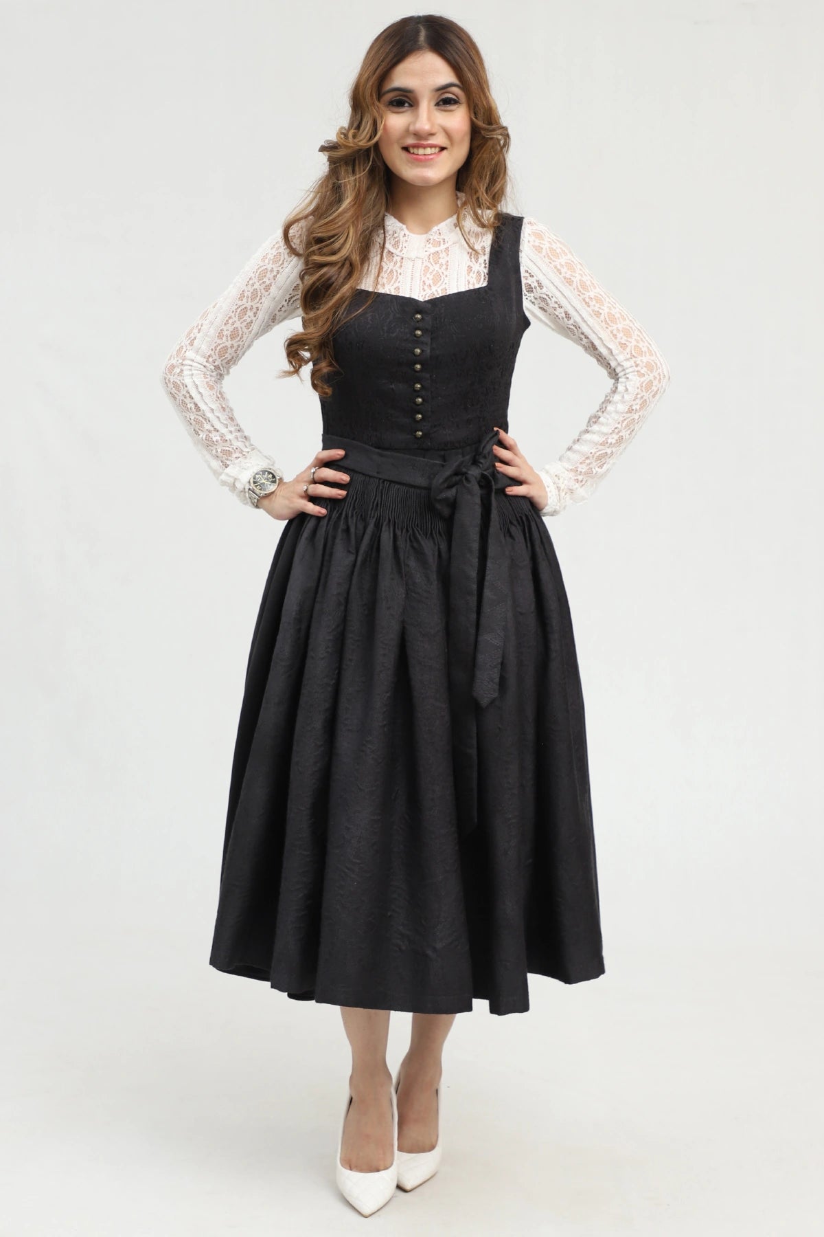 Black Dirndl Timeless Delight
