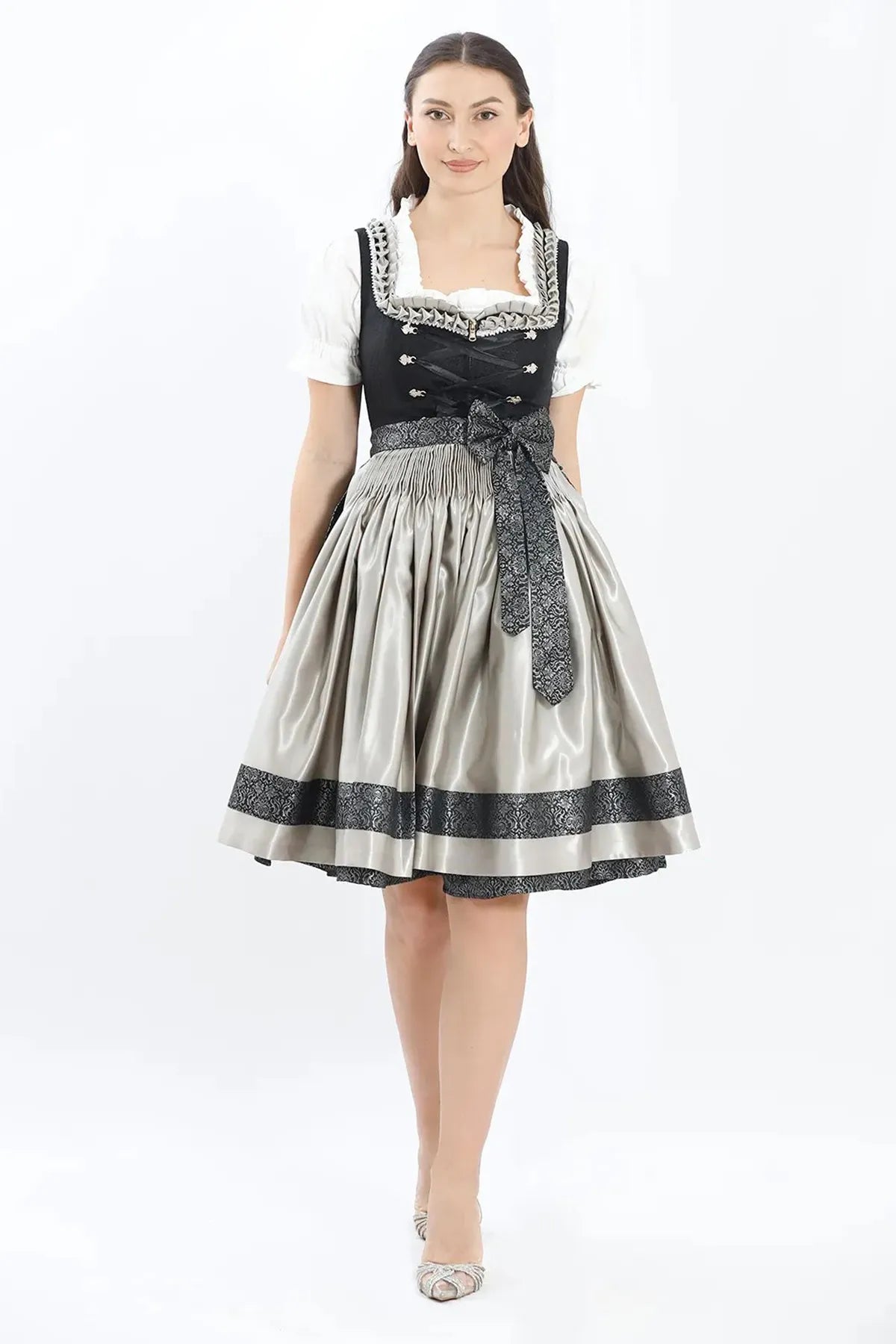 Black Midnight Elegance Dirndl