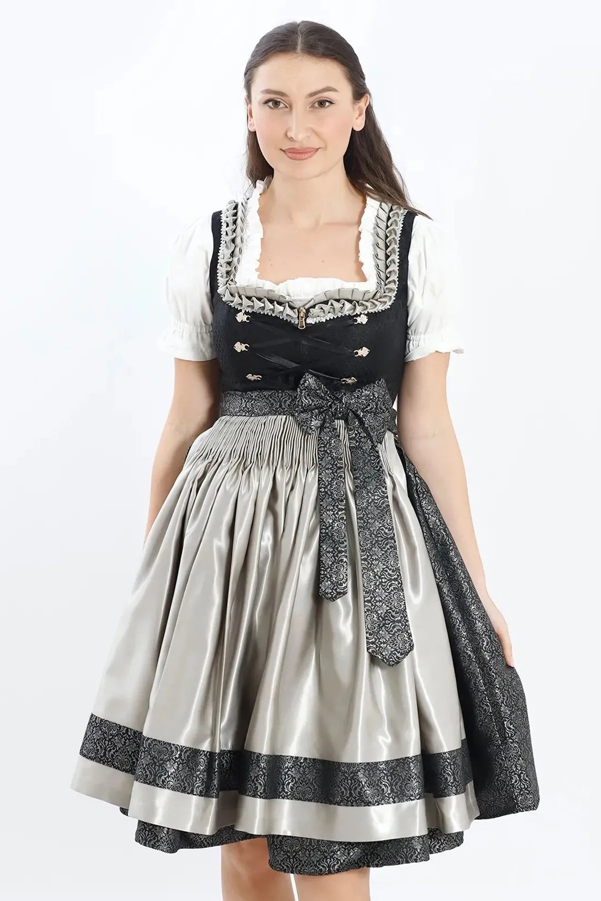 Black Midnight Elegance Dirndl