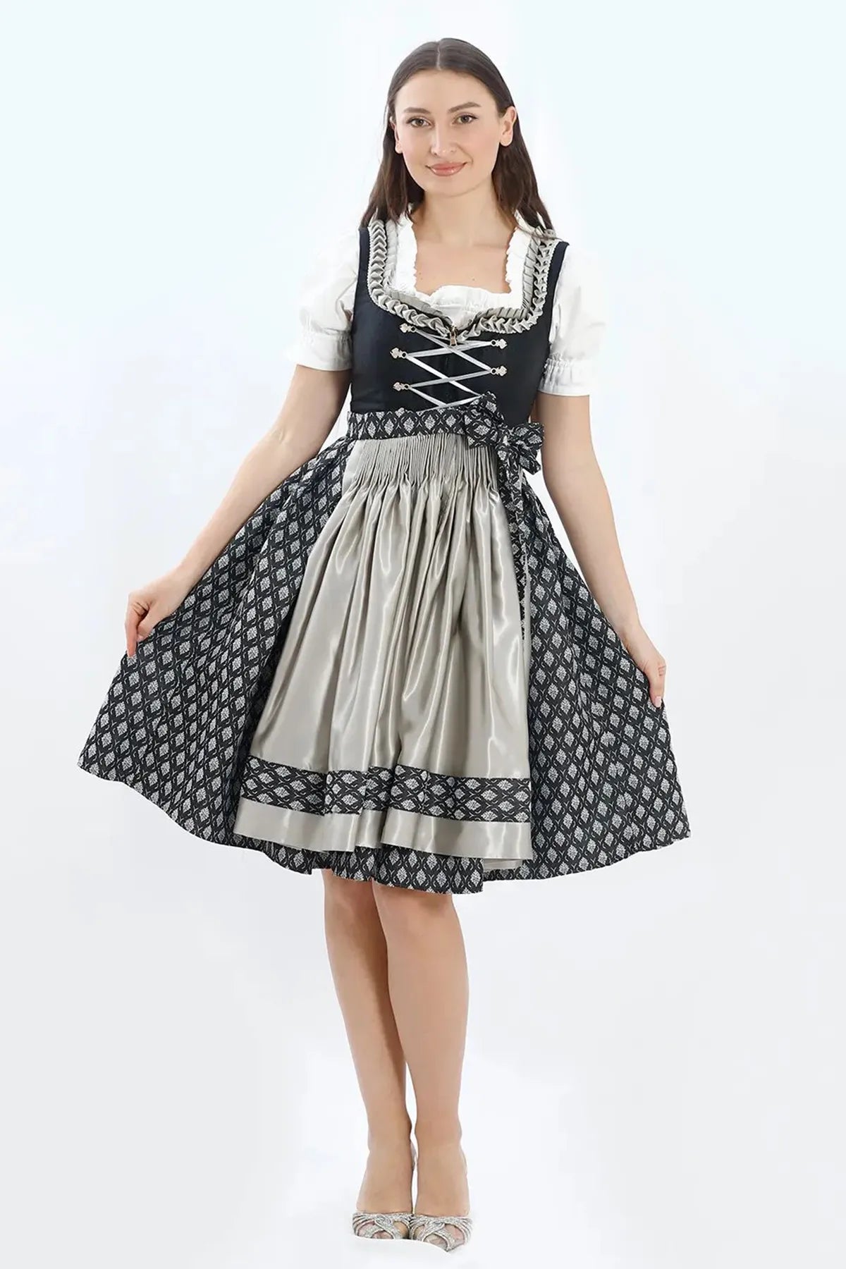 Black Grace Dirndl Dress