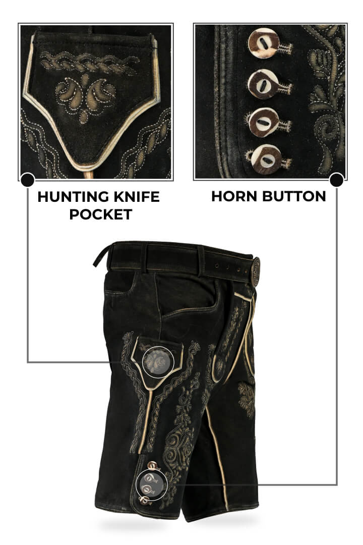 Oktoberfest Edition Chic German Lederhosen