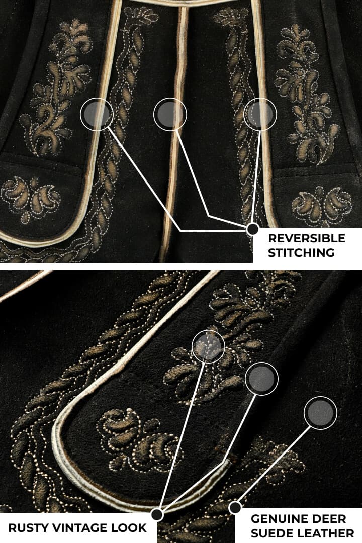 Oktoberfest Edition Chic German Lederhosen