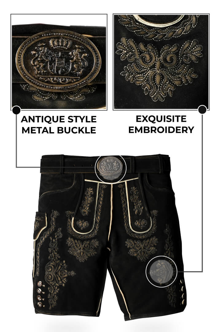 Chic German Lederhosen Oktoberfest Outfit Sets