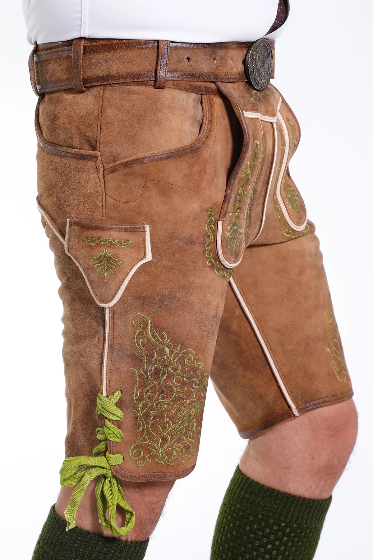 Authentic Bavarian Lederhosen Oktoberfest Outfit Sets