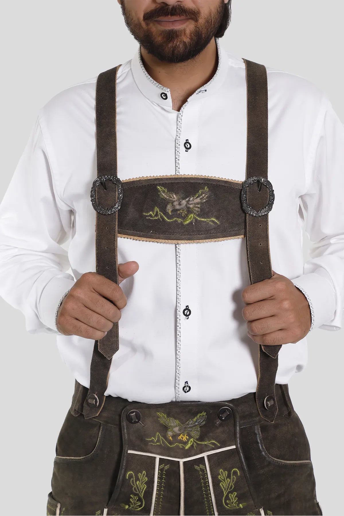 Traditional Lederhosen Suspenders