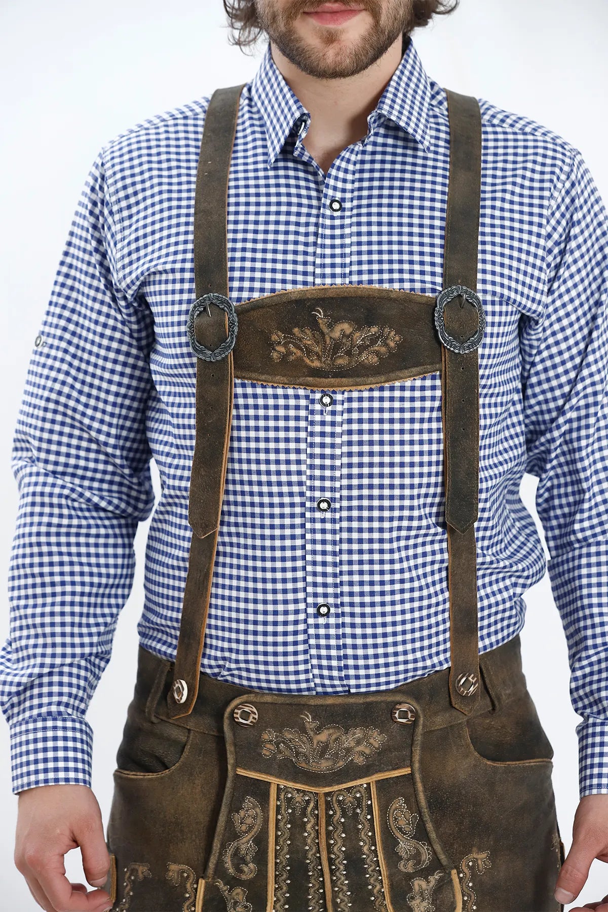 Traditional Lederhosen Suspenders