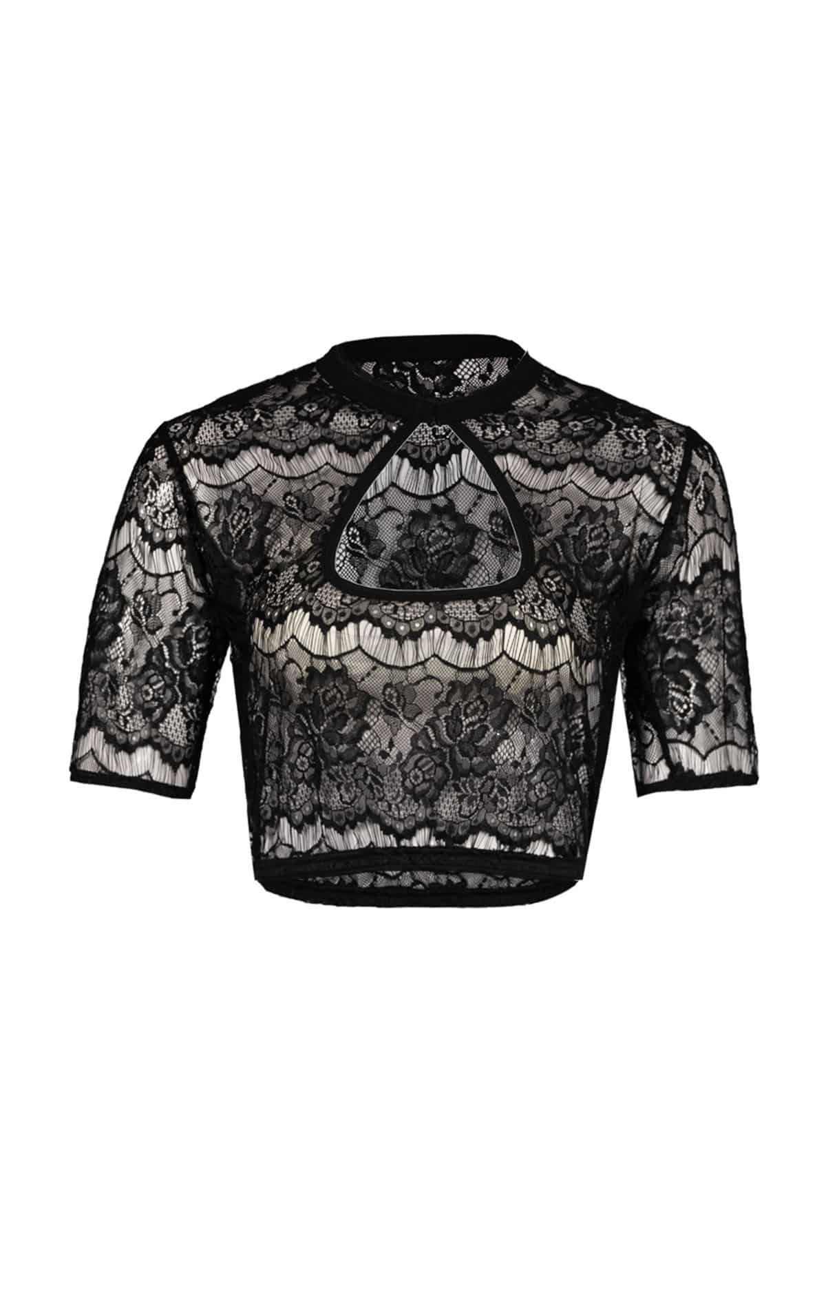 Iconic Dirndl Blouse Comfort Black Edition