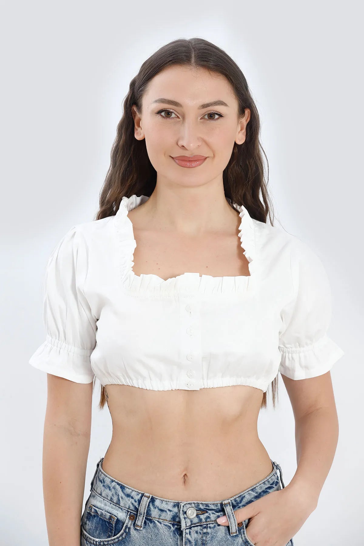 Dirndl Blouse for Oktoberfest and Parties