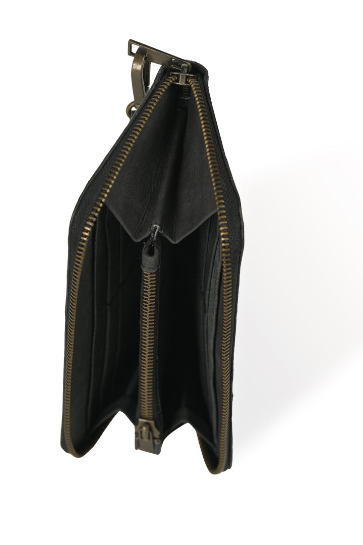 Trendy Jet Black Oktoberfest Clutch