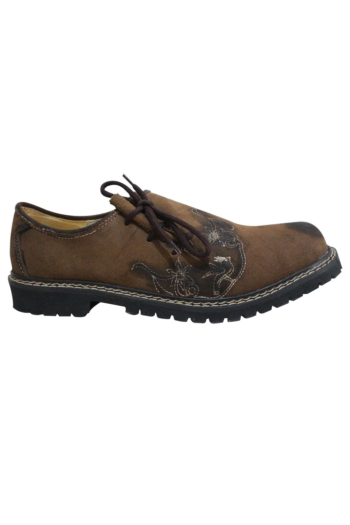 SHO-06-3 - Trachten Oktoberfest Brown Lederhosen Shoes