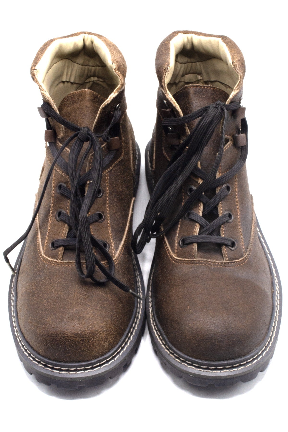 Men's Lederhosen Shoes Deep Mocha Brown