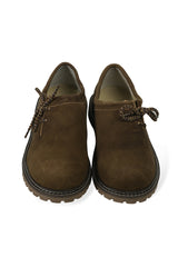 Brown Mens Trachten Trendsetter Lederhosen Shoes