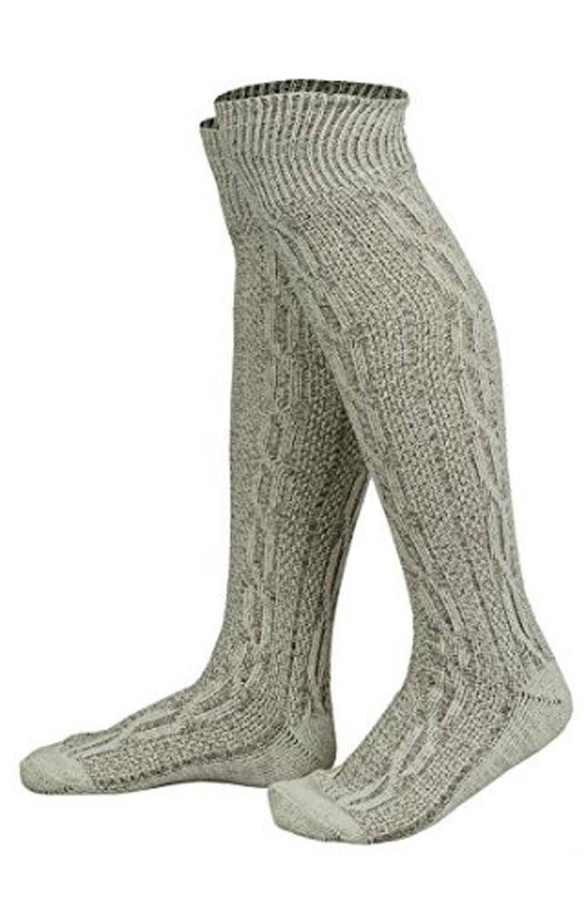 Bavarian Ocktoberfest Socks Grey