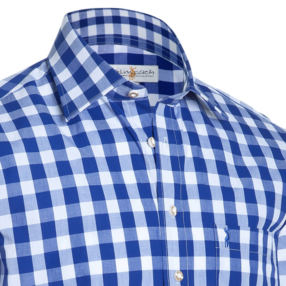 Shirt diamond Checkered Admiral Blue