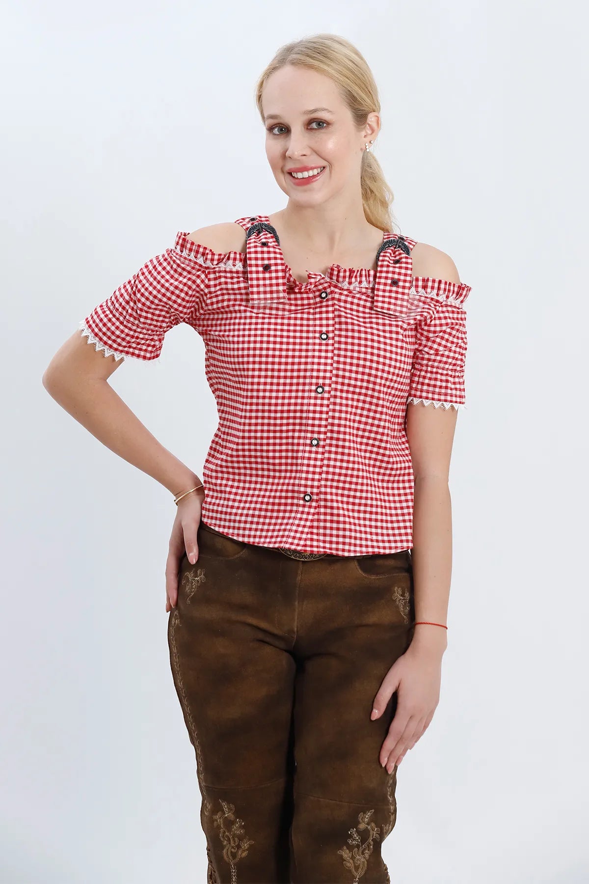 Women Oktoberfest Shirt for Female Lederhosen