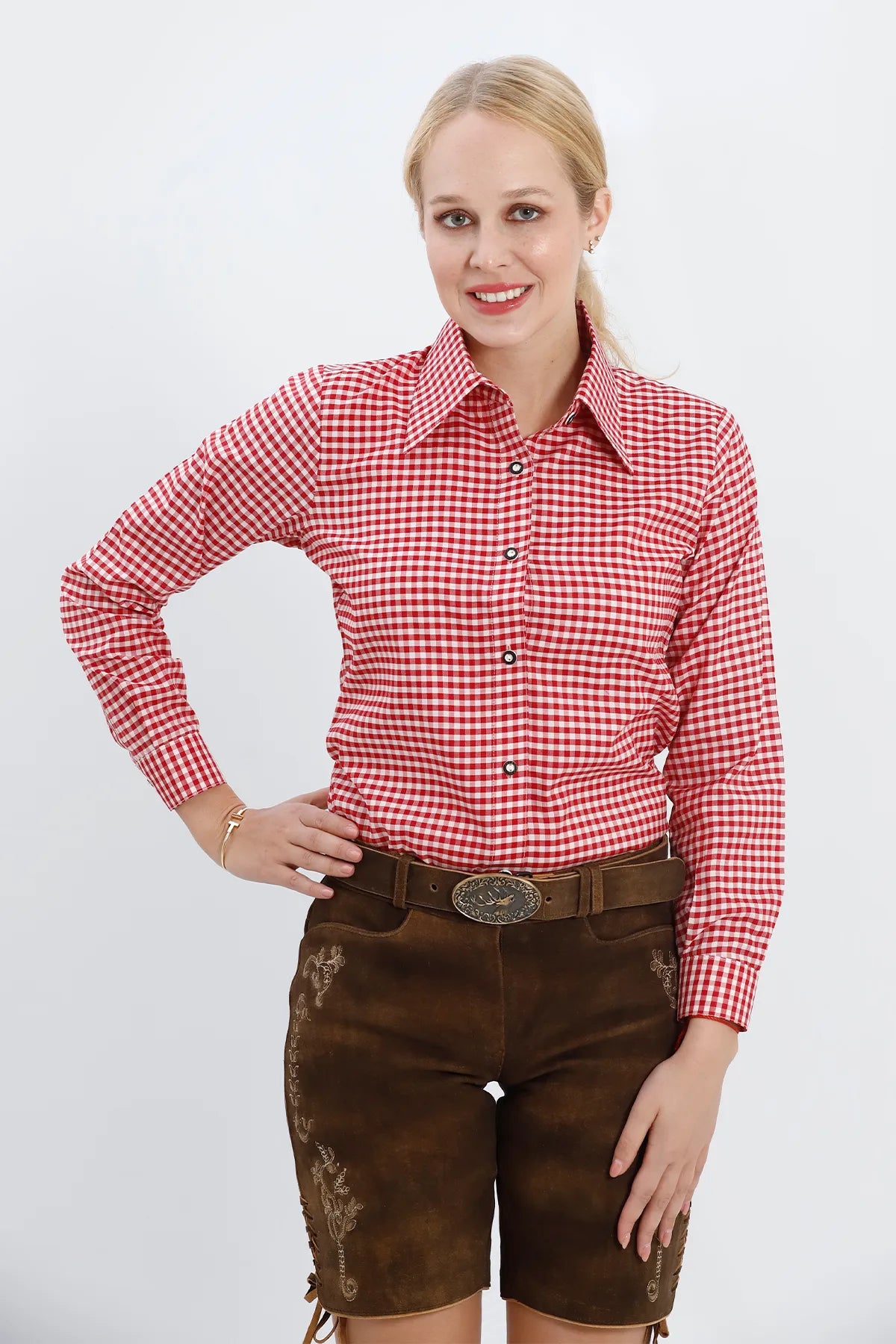 Women Lederhosen Shirt for Oktoberfest