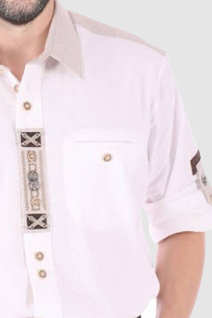 SRT-07-new2 Embroidered Bavarian Shirt for Oktoberfest