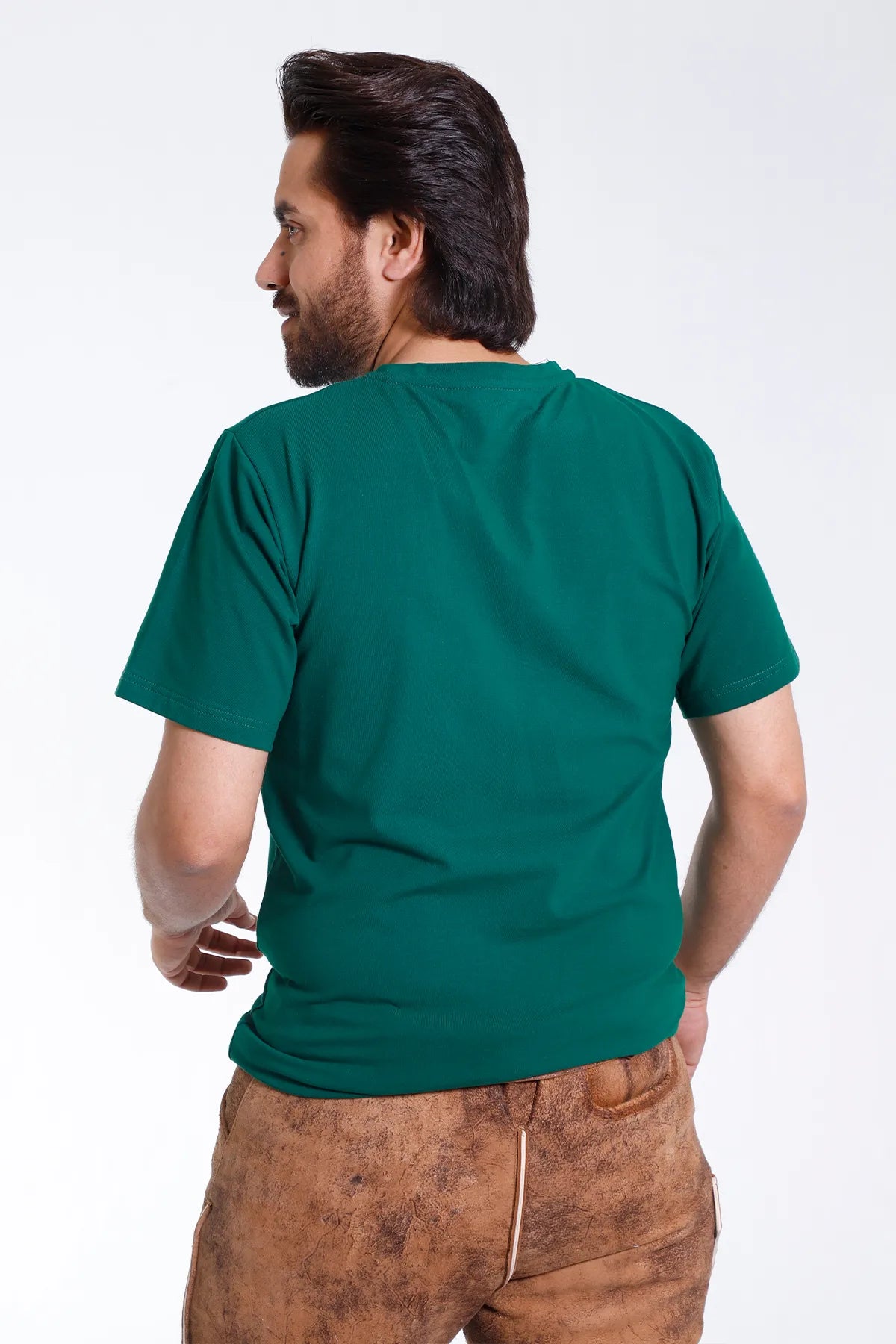 Mens Oktoberfest T-Shirt with Stag Graphic