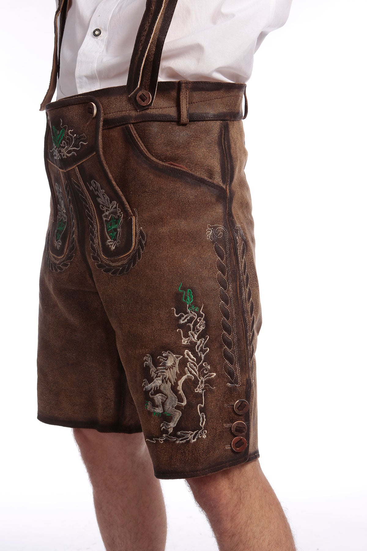 Dusky Brown Lederhosen For Sale