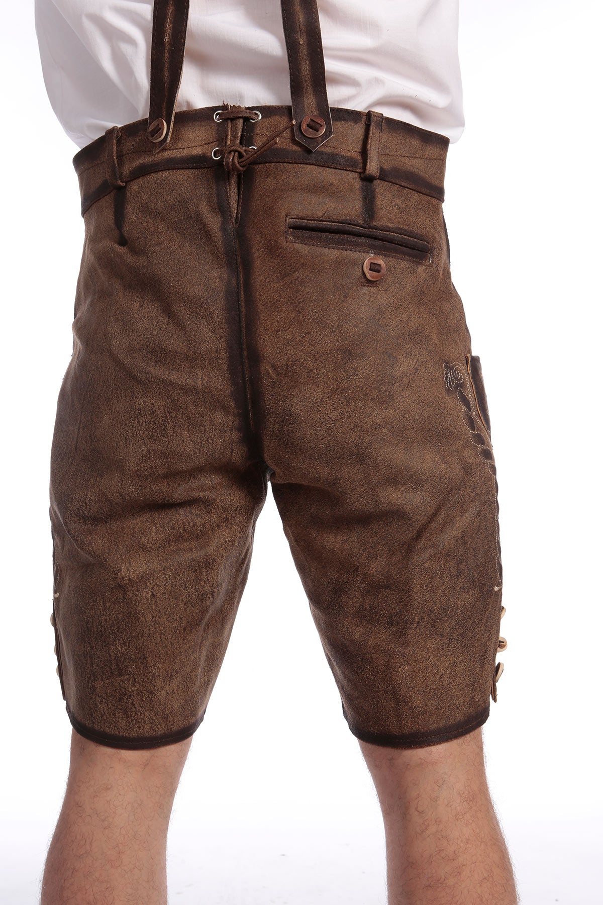 Dusky Brown Lederhosen For Sale