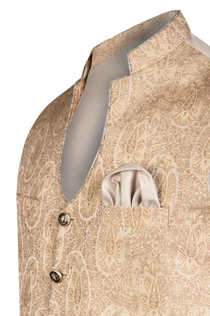 Classy Oktoberfest Mens Waistcoat Gray